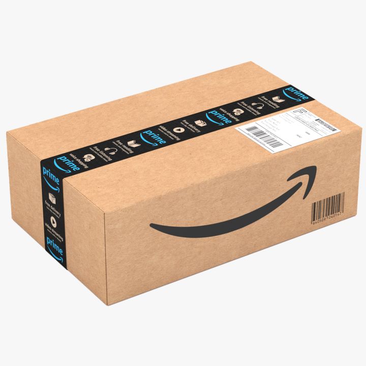 Cardboard Box Amazon 3d models