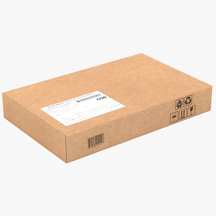 Cardboard Packaging Box 01 3d models
