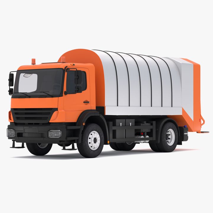 Generic Truck Garbage 3d models