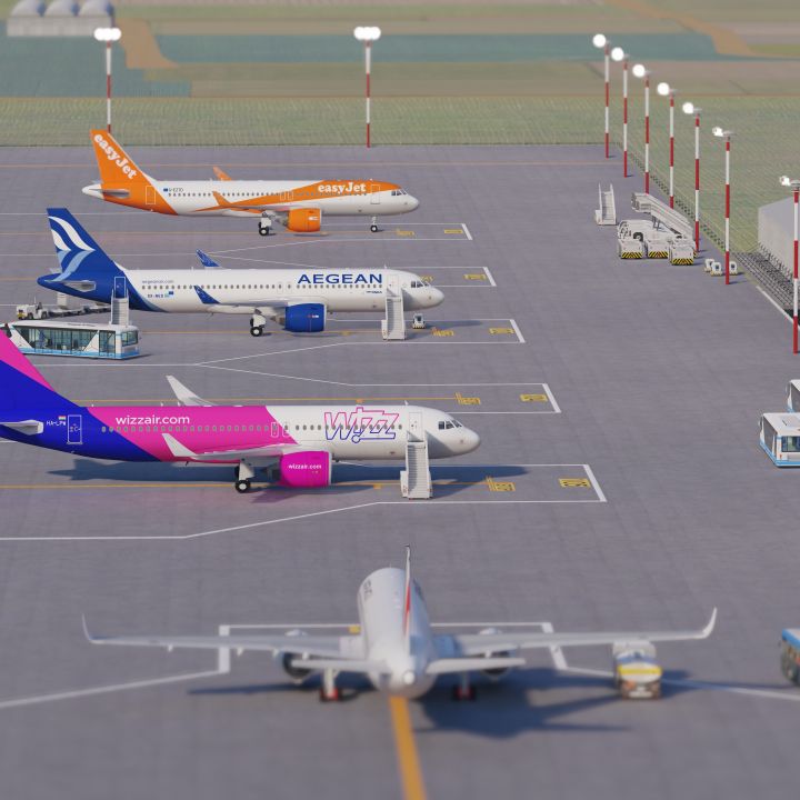 Airport Collection with Interior 3d models
