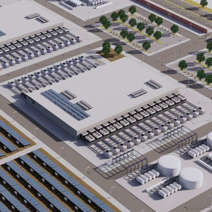 Aws Amazon Data Center Building with Interior 3d models