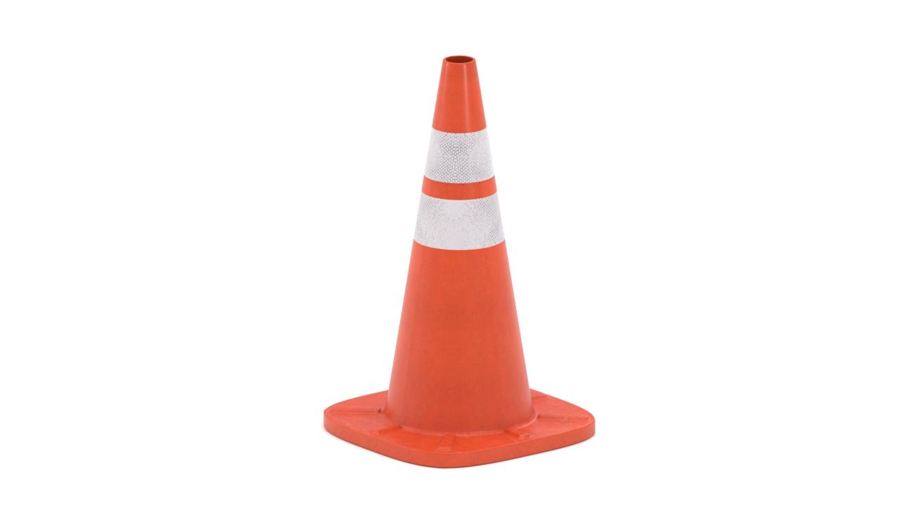 Traffic Cone v3 3d models