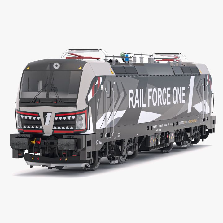 Siemens Vectron Rail Force One 3d models