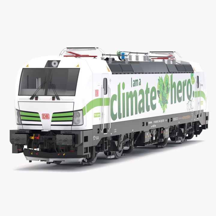 Siemens Vectron DB I am Climate Hero Livery 3d models
