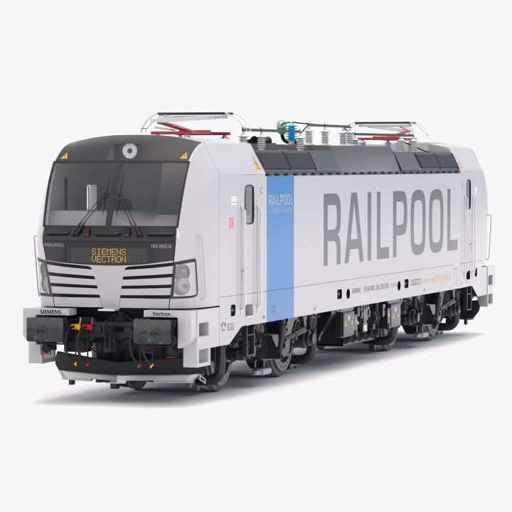 Siemens Vectron Railpool 3d models