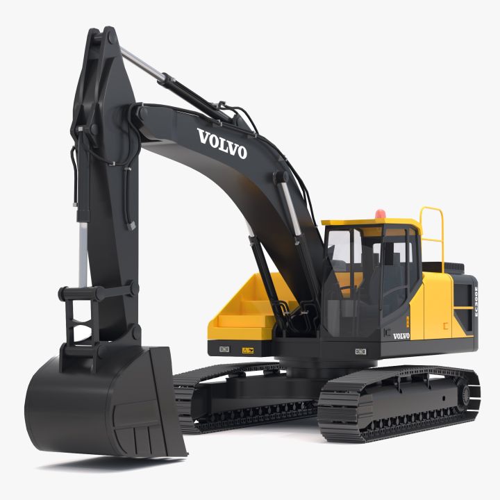 Volvo EC300E Excavator 3d models