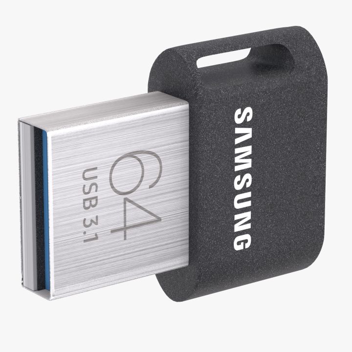 Samsung Fit Plus Flash Drive Samsung 64GB 3d models