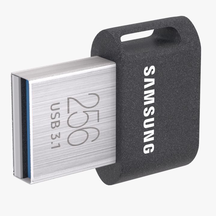 Samsung Fit Plus Flash Drive Samsung 256GB 3d models