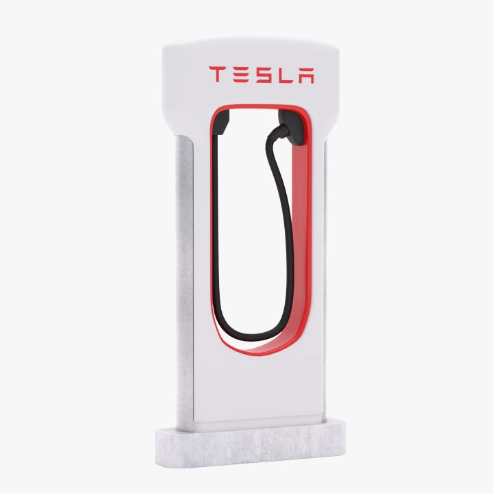 Tesla Supercharger V3 3d models