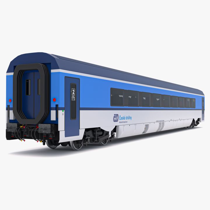 Ampz Rail Wagon Ceske Drahy 1 3d models