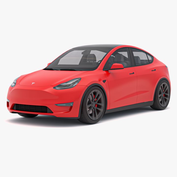 Tesla Y 2024 3d models