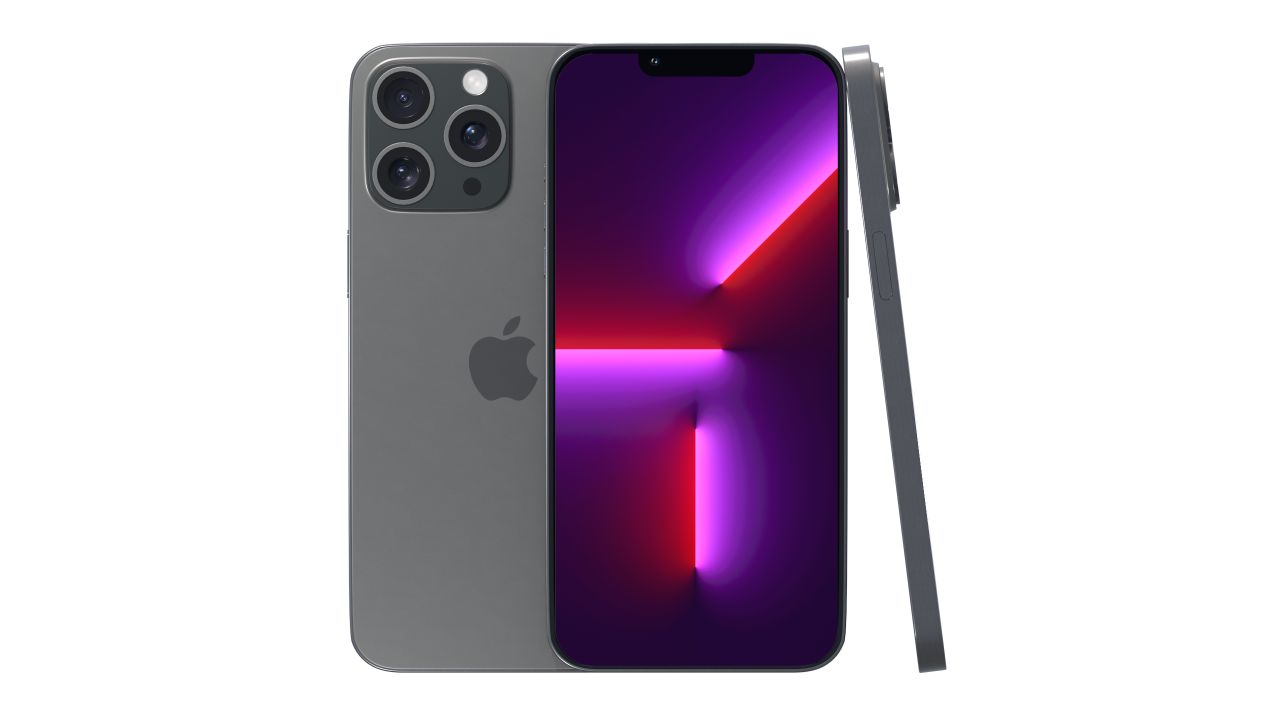 iPhone 13 Pro Max Black 3d models