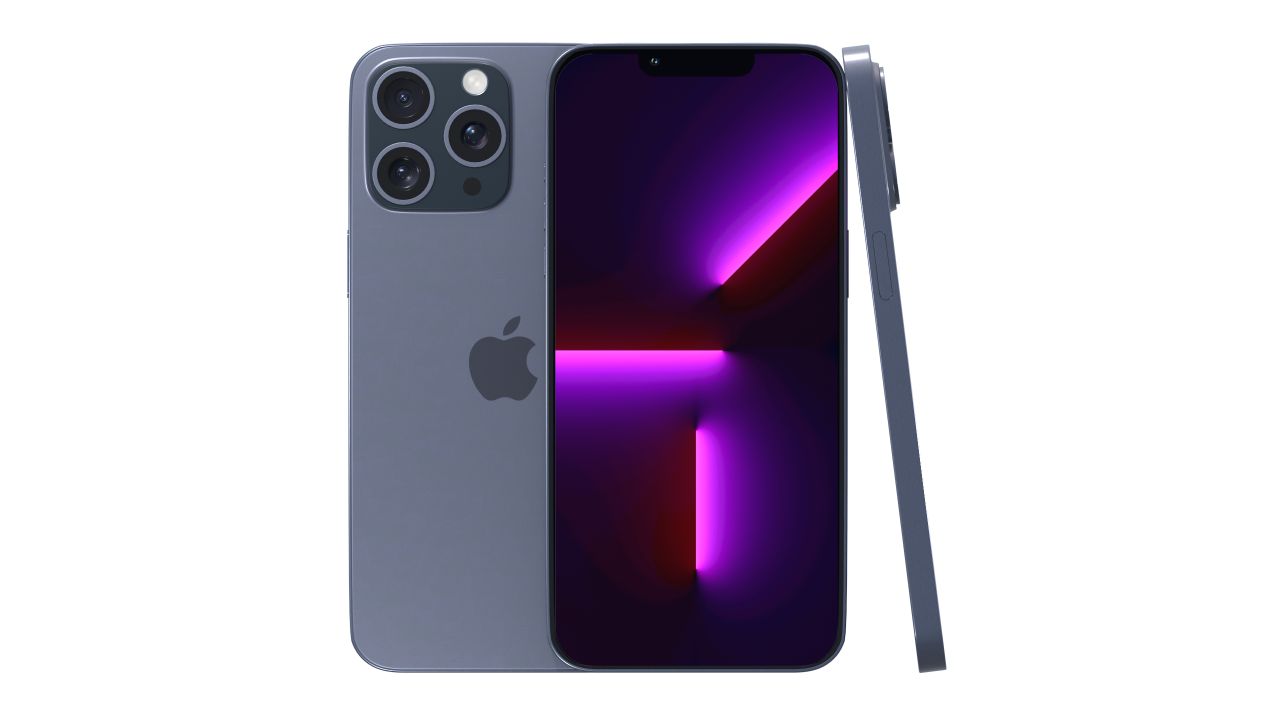 iPhone 13 Pro Max Midnight 3d models