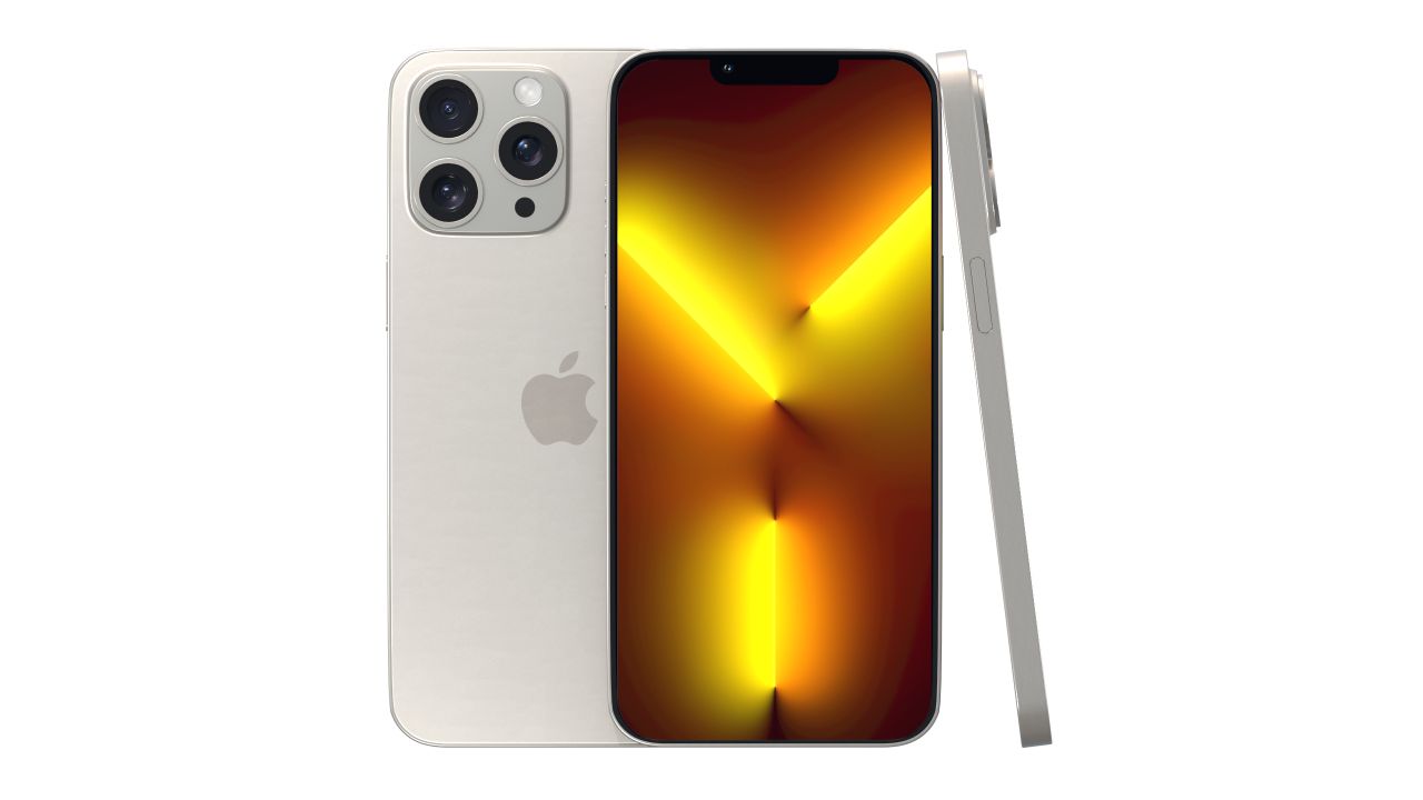 iPhone 13 Pro Max Starlight 3d models