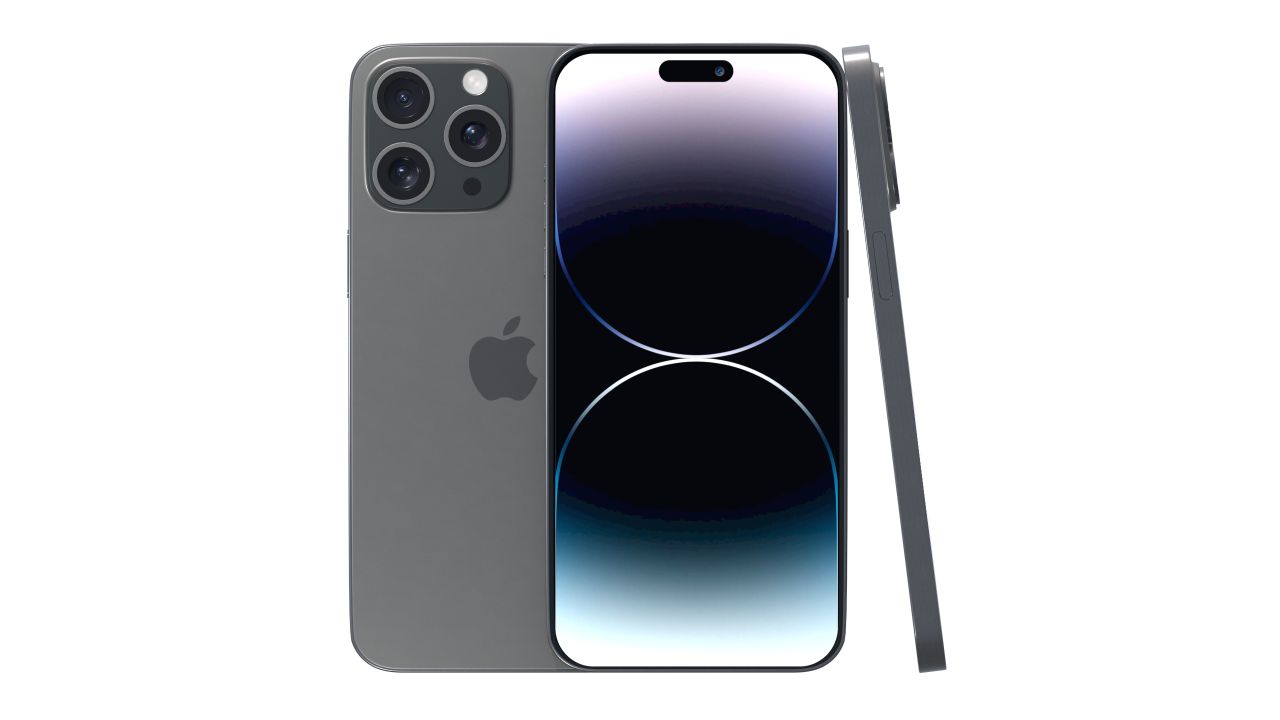 iPhone 14 Pro Max Black 3d models