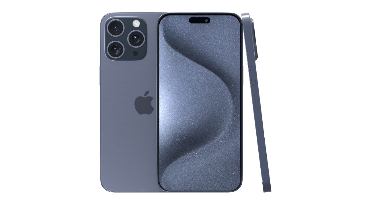 iPhone 15 Pro Max Midnight 3d models