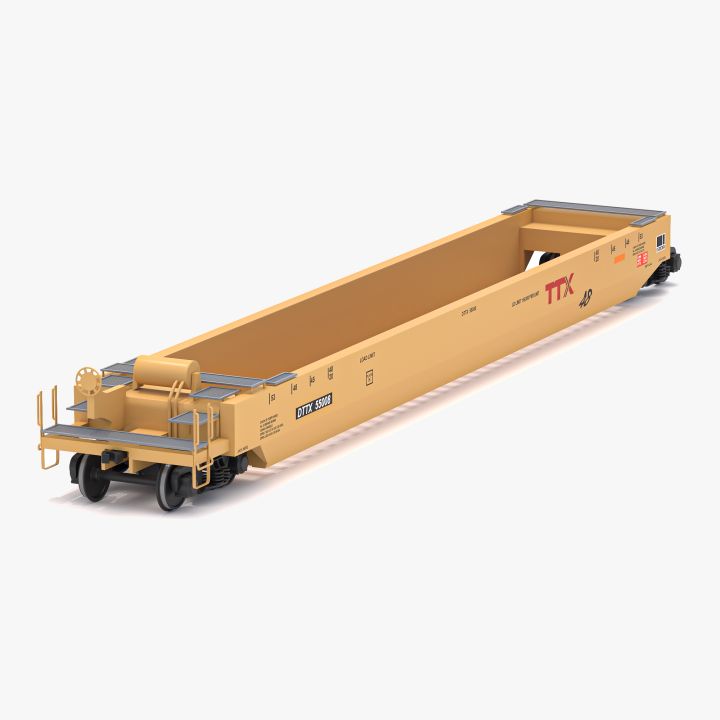 Husky Stack Railcar TTX 3d models