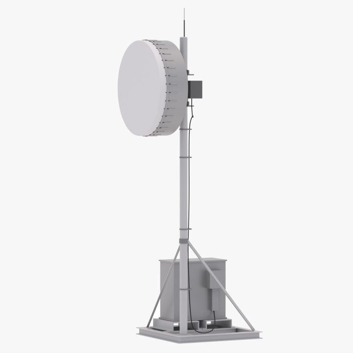 Mobile Antenna v2 3d models