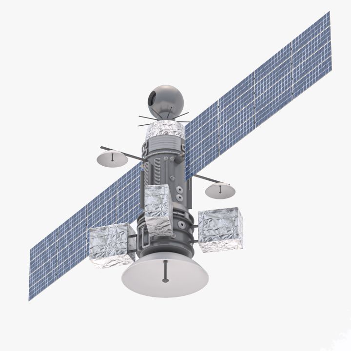 Weather Satellite 2 3d models