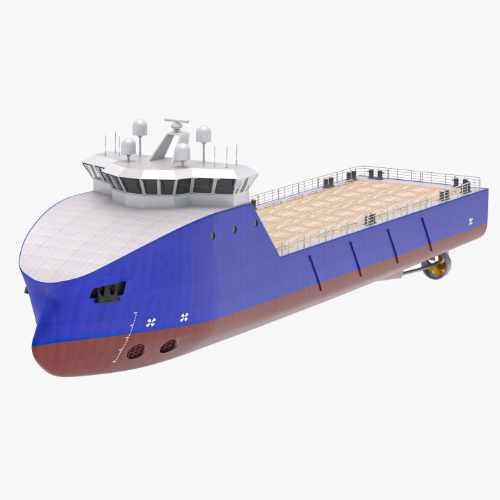 Tug Supply Vessel 3d models