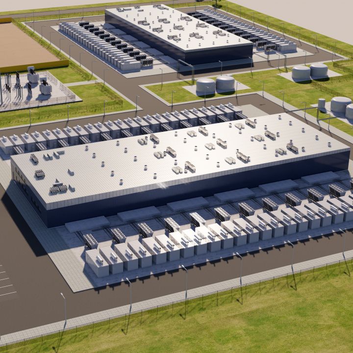 Data Center Area 3d models