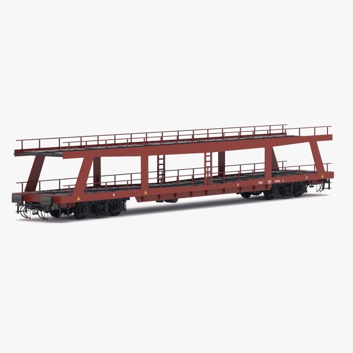 Autorack Car Transporter 3d models