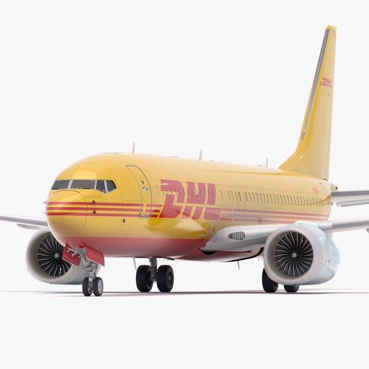 Boeing 737-800 MAX DHL 3d models