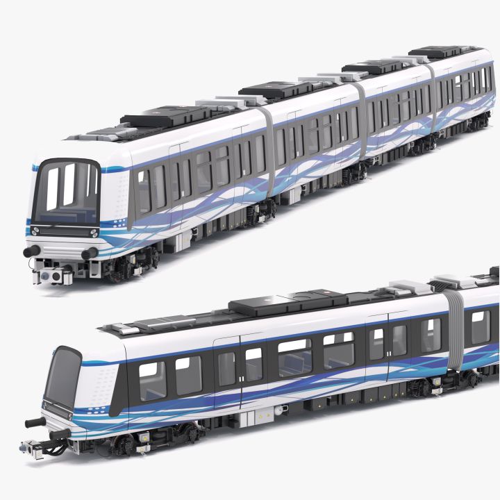 Hitachi Rail Driverless Metro Thessaloniki 3d models