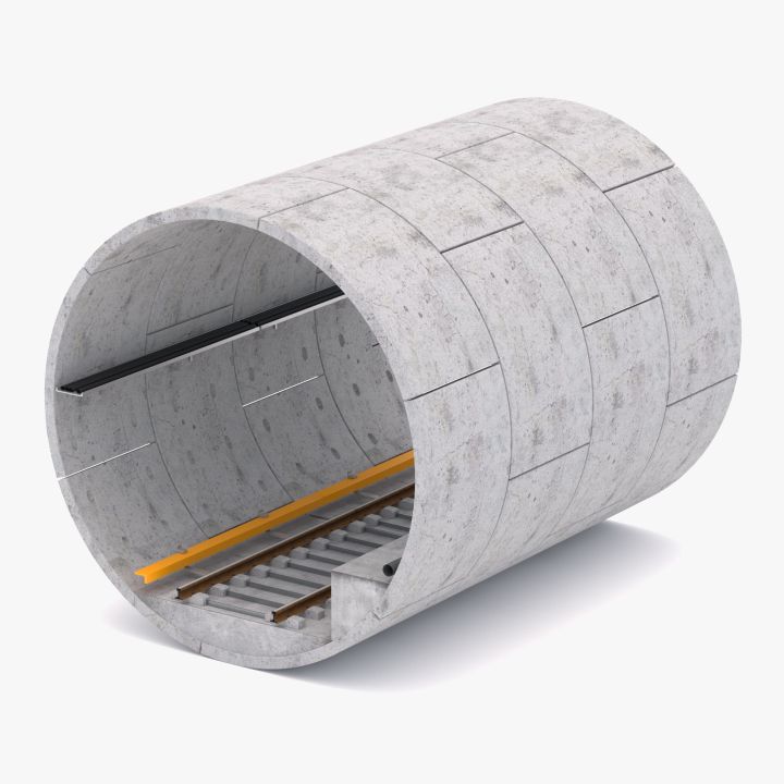 Subway Tunnel 3d models