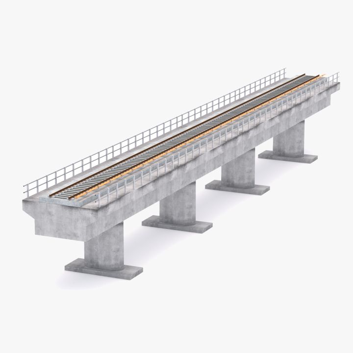 Railway Bridge 3d models