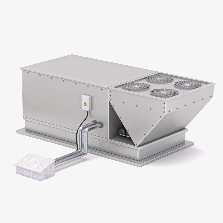 Air Conditioning Unit v4 3d models