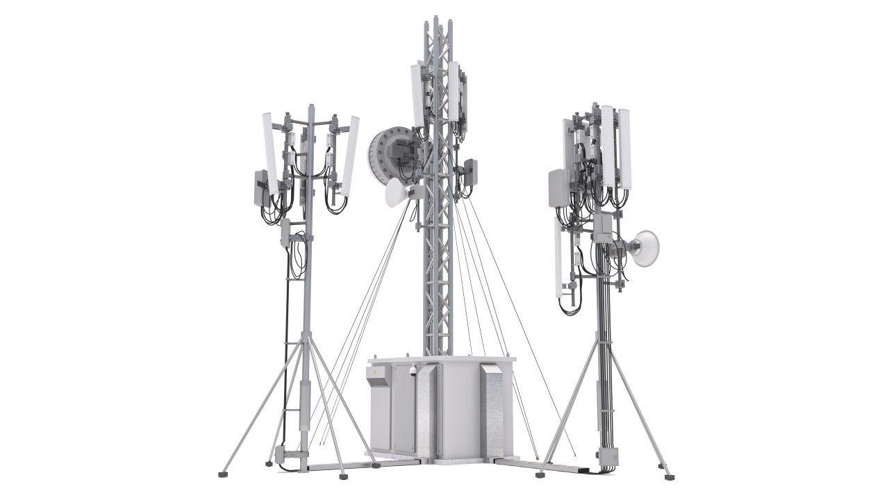 Cell Phone Towers 3d models