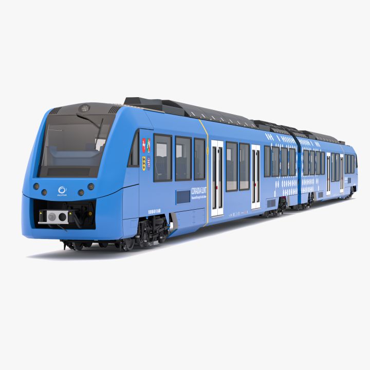 Alstom Coradia iLint 54 Hydrogen Train 3d models